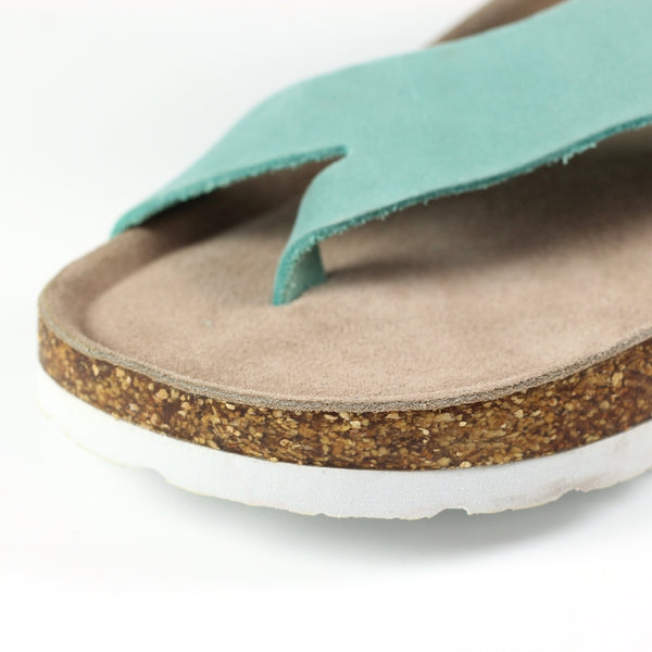LazyDogz | Rebel Toe Loop Sandal | Aqua