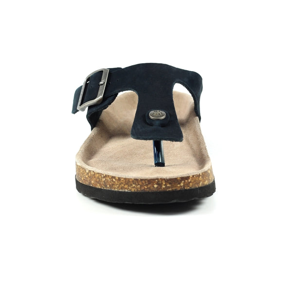 LazyDogz | Roxy Toe Post Sandal | Blue