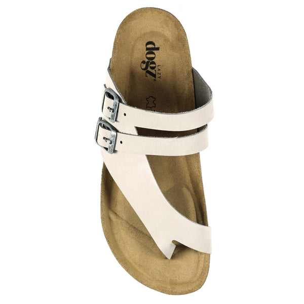 LazyDogz | Rebel Toe Loop Sandal | Grey