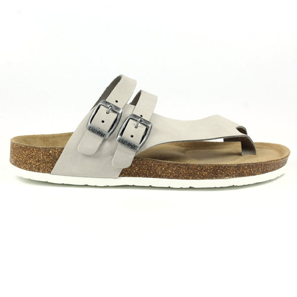 LazyDogz | Rebel Toe Loop Sandal | Grey