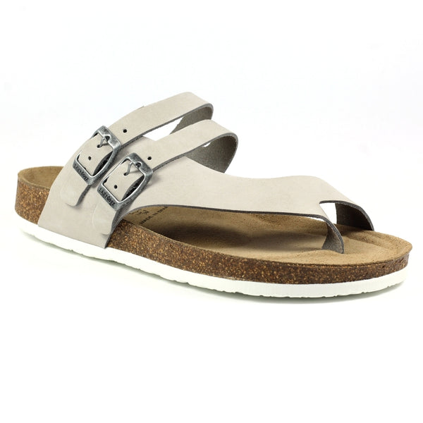 LazyDogz | Rebel Toe Loop Sandal | Grey